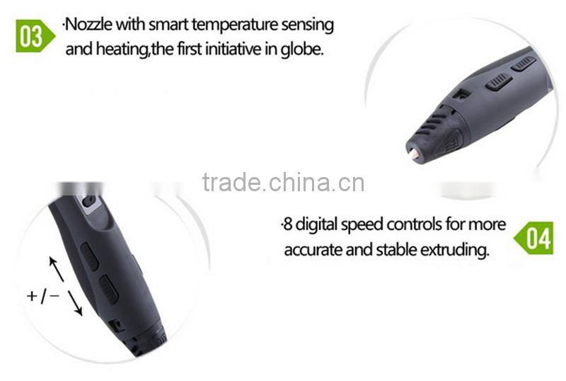 High quality 3D Printing Pen With Free Filament 3D pen with CE ROHS FCC DIY 3d printer pen