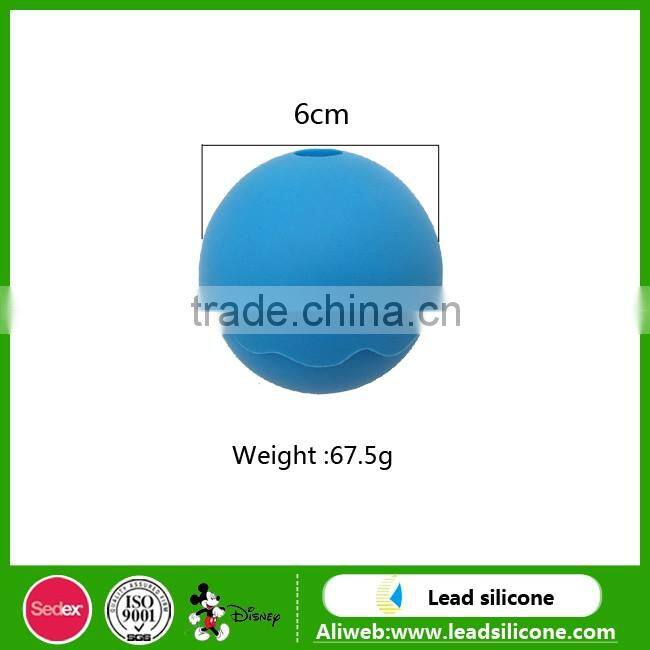 FDA and LFGB Grade New Arrival Silicone Ice Ball Mold With Ice Cube Tray