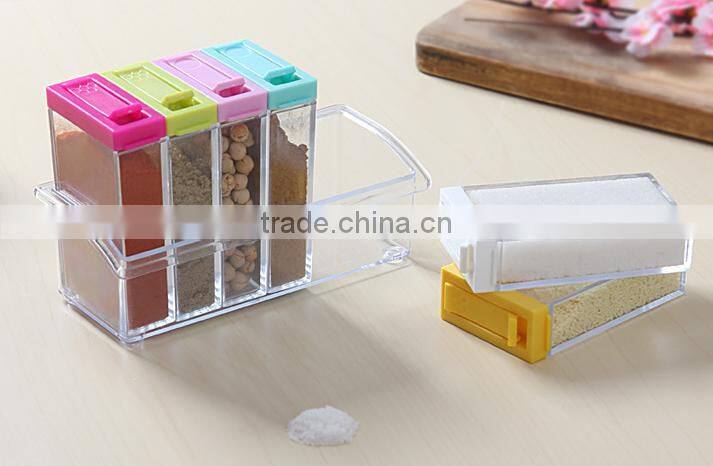 Household seasoning box/color container Mini plastic seasoning container