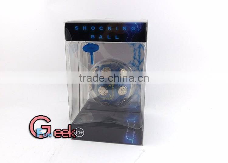 2017 New Hot-selling Electric Shocking Game Toy Creative Electric Shock Ball Funny Party Game Toys