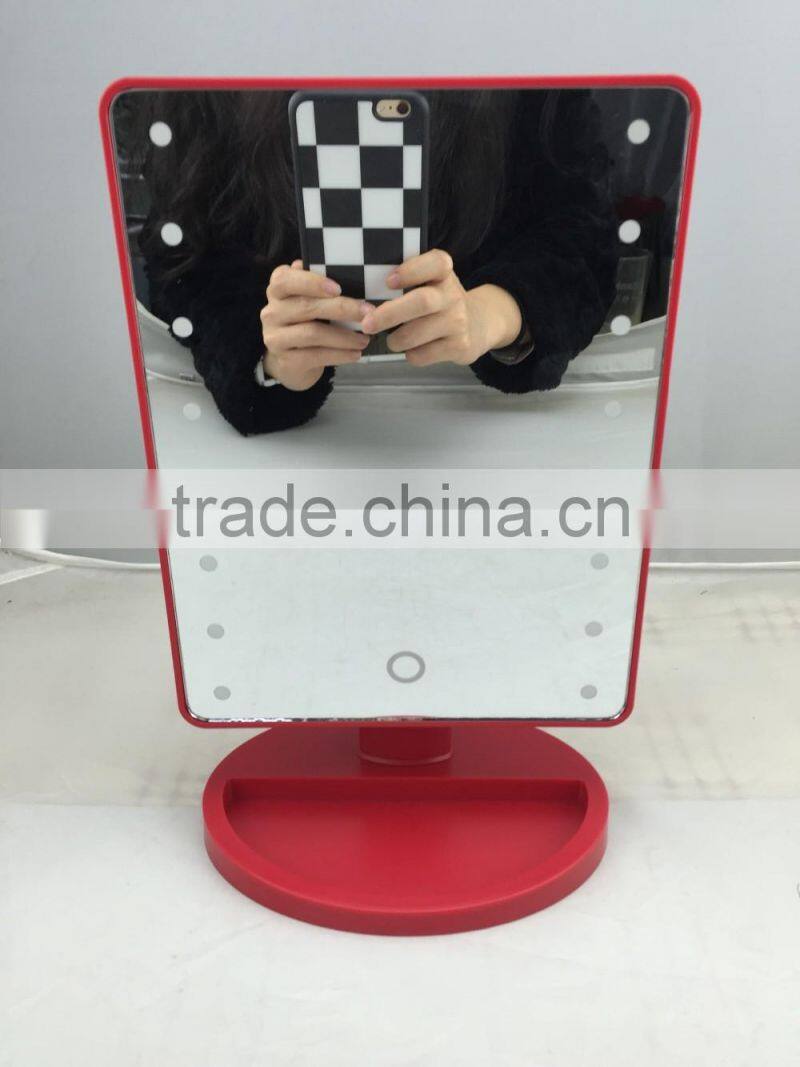 Bathroom Makeup Mirror with LED Light