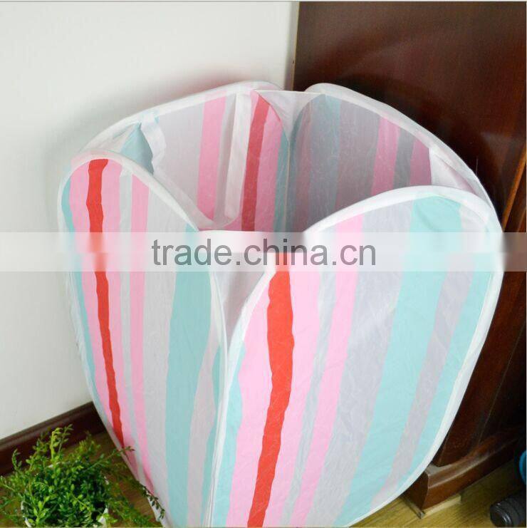 colorful laundry hamper folding and fabric collapsible large storage bins with lid