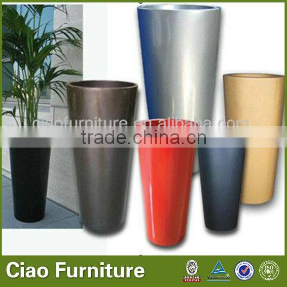 artificial flower girl dress pot ribbon rattan plastic flower pot