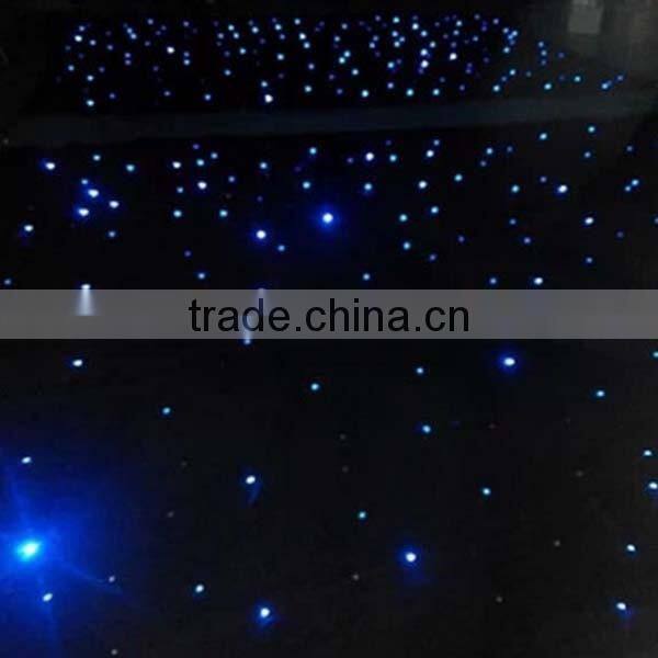 single color starlit dmx led curtain lights backdrop