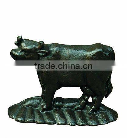 garden decoration cast iron deer