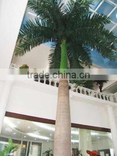 Home garden edging decorative 5ft to 16ft Height outdoor artificial green plastic palm trees EDS06 0844
