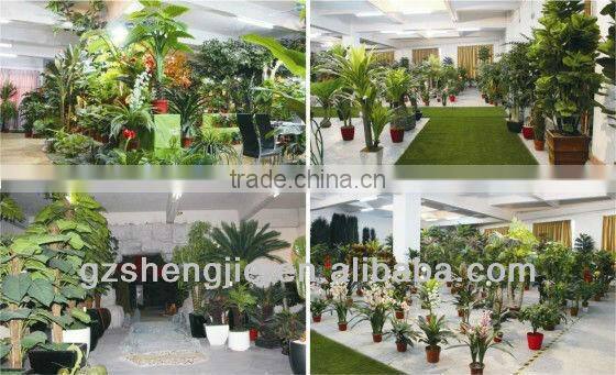 GuangZhou SJ artificial plants/artificial green sansewieria
