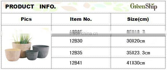 Decorative orchid pot Designs from Greenship/ 20 years lifetime/ lightweight/ UV protection/ eco-friendly