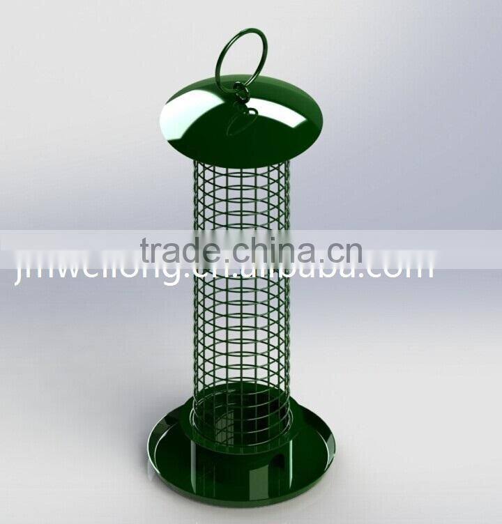 garden metal bird feeder