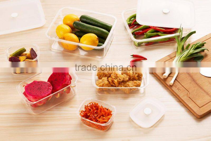 Superimposed flip-open cover food crisper