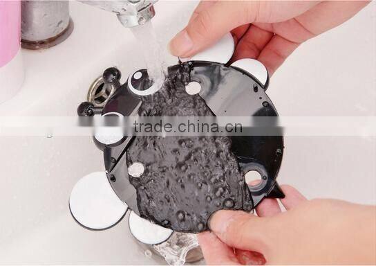 new design bee shaped plastic cartoon toothbrush holder toothpaste holder bathroom set