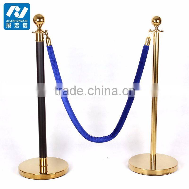 Rope queue way barrier stand in line stanchion post suppliers