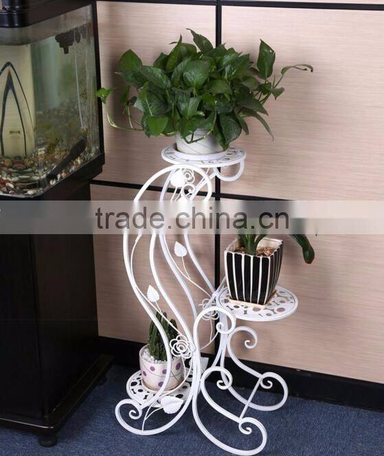 BISINI luxury flower pot cast iron flower decoration(BG11-M041)