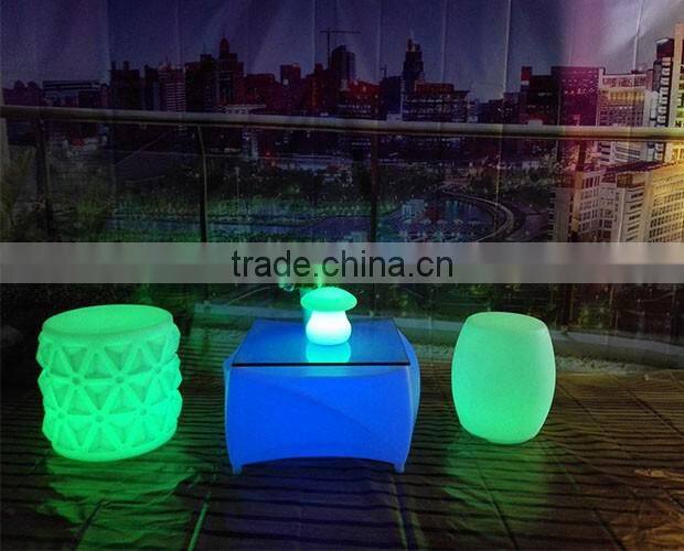 Elegant modern design pineapple shape led stool chair