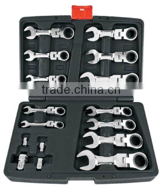 Flexible 72 Teeth Ratchet Handle Wrench Hand Tool