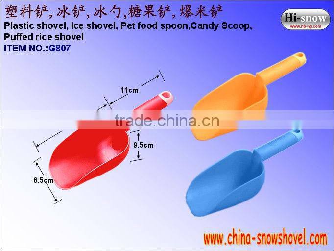 G805 G806 G807 Plastic Scoop Ice spoon Ice Scoop rice shovel Food Scoop Candy Scoop Puffed