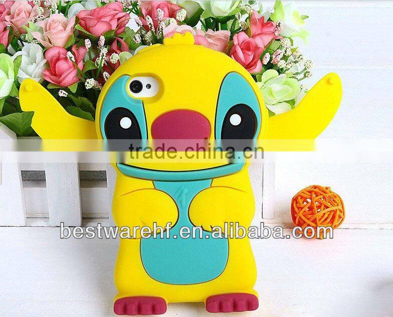 3D Silicone Rilakkuma Case For Samsung Galaxy S2