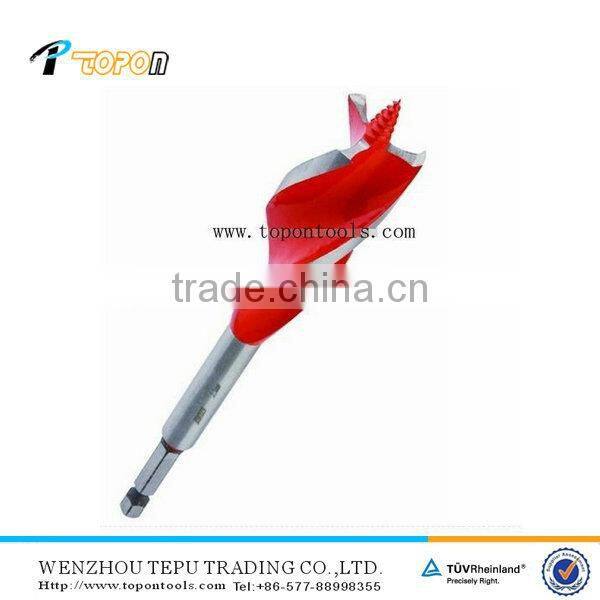 woodboring tri-flute bits