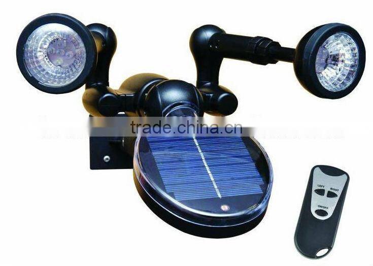 solar LED garden light with remote controller,Solar spot light