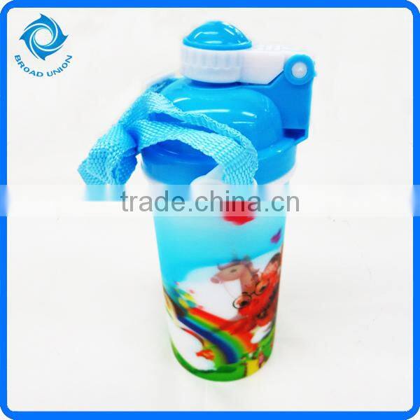 Hot Sport Water Bottle For Kids With Straw