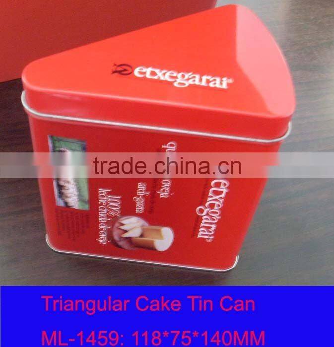 Triangle Cookie Tin - Several Parts