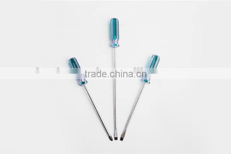 Slotted and Philips Plastic Screwdriver with Magnet Head