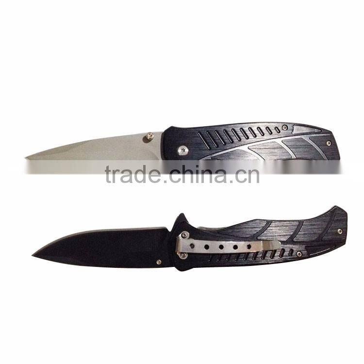 Stainless steel multi folding best hunting knife for camping