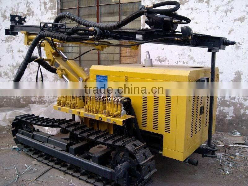 2015 China Factory Crawler Type 33KW (4 cylinder engine) Limestone Drilling Machine for African Quarry Plant Operation