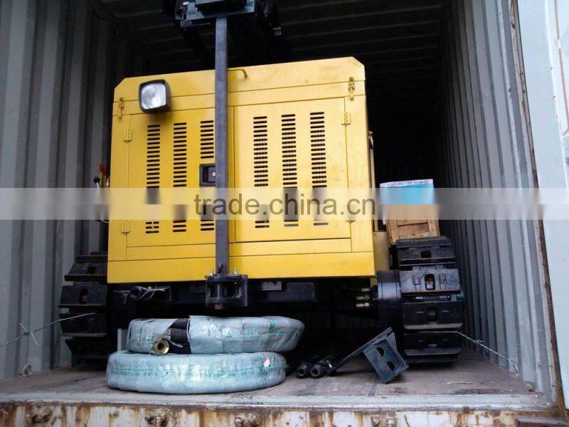 2015 China Factory Crawler Type 33KW (4 cylinder engine) Limestone Drilling Machine for African Quarry Plant Operation