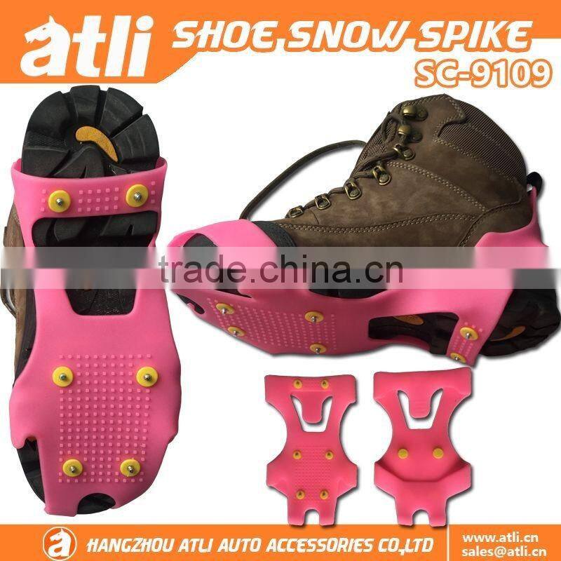 ATLI ice snow shoes cover non-slip safety grabbers