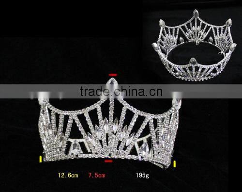 2016 Beauty Queen Miss America Pageant Crowns For Sale Halo crown tiaras big pageant