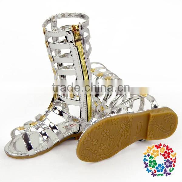 Euramerican Summer Beautiful Girl fancy Long Tube Sandals Party Girls Stylish Shoes
