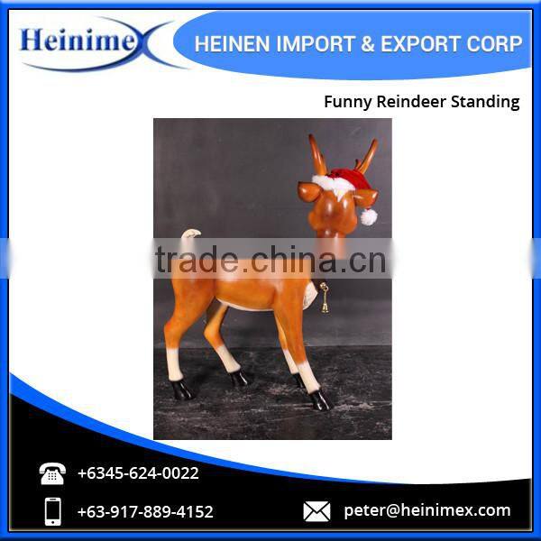 Factory Direct Sale Funny Reindeer Standing