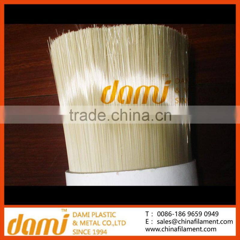 100% POLYESTER MATERIAL FILAMENT / PET FILAMENT BRISTLE FOR PAINT BRUSH MANUFACTURING