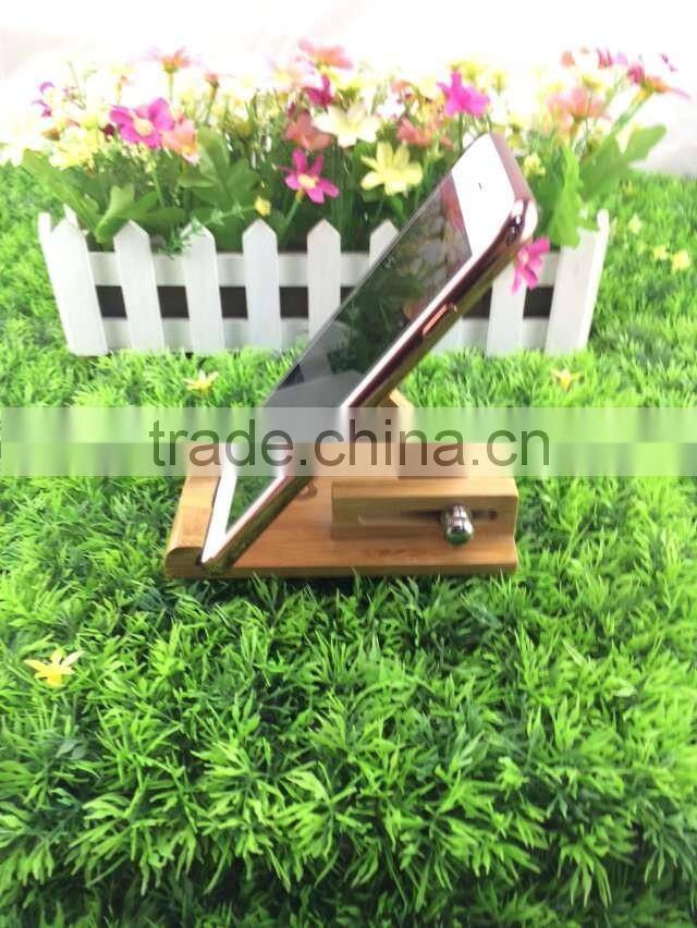 Wholesale Smart Bamboo Cell Phone Holder