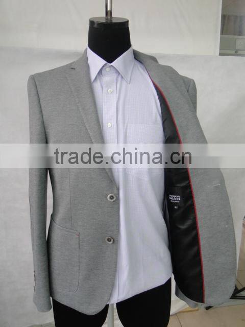 2014 Knitting Fabric Men Suit
