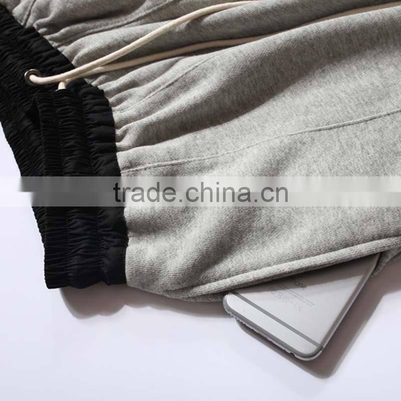 2016 Hot Sale Men's Summer hip hop Shorts Casual Outdoors Joggers Elastic Waist Trousers Sweatpants Shorts pure cotton