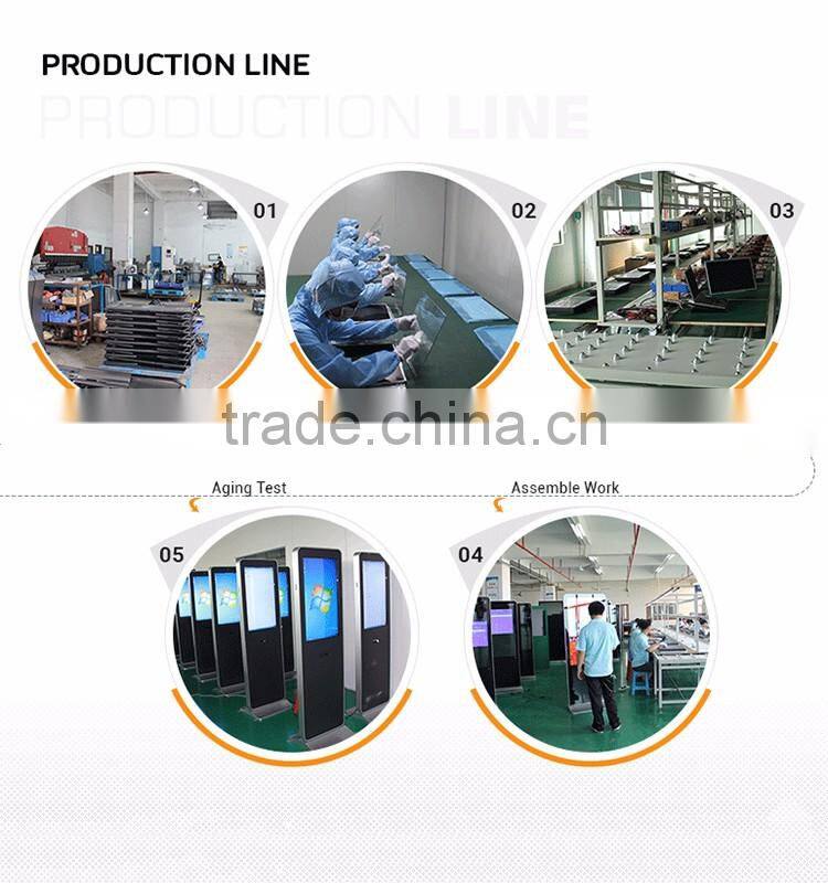 HQ190-P1 19"human walking outdoor advertisements display for food shoes clothes drinks advertising