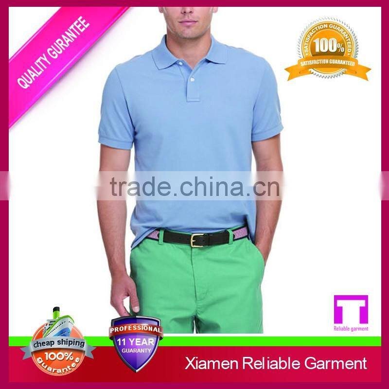 Custom Solid Color polo shirt manufacturer in china