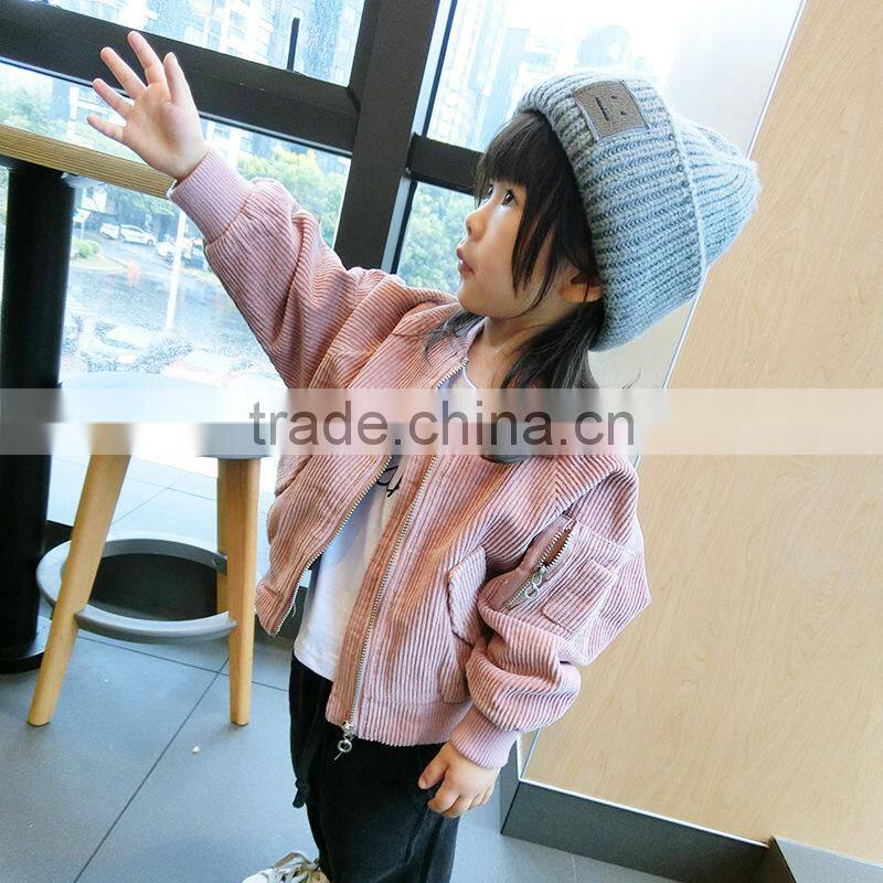 1-7 years Wholesale 2017 New Autumn Long Sleeve Cotton Boys Girls Coat (pick size color)
