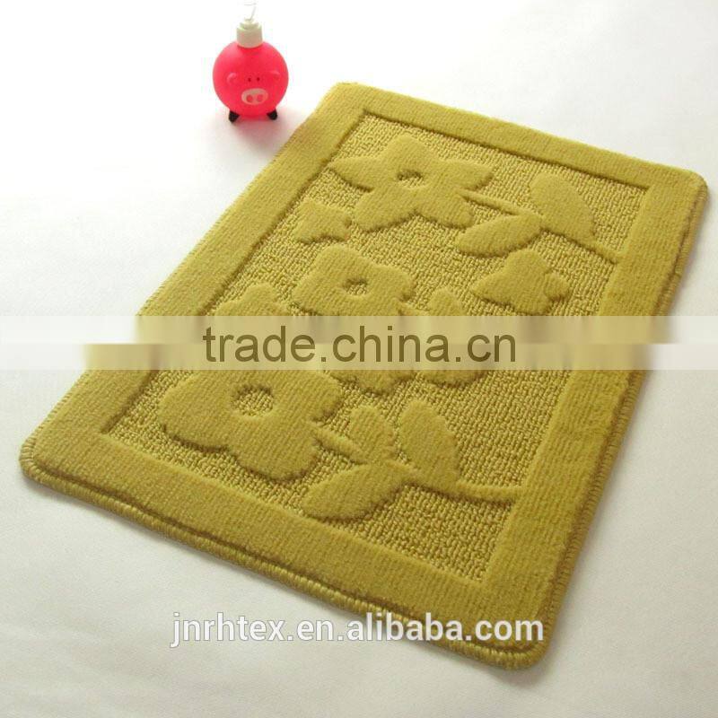 High quality 100%cotton bath mat