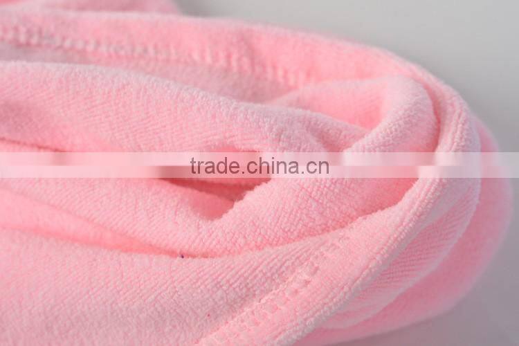 Super absorbent microfiber hair shaft grinding hair towel Thickening of dry hair shower cap