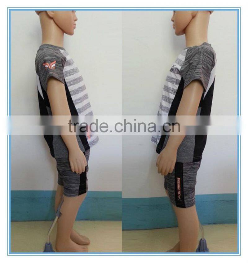 2016 summer kids clothes boys clothing sets printed short sleeve 2 pcs children boy clothes