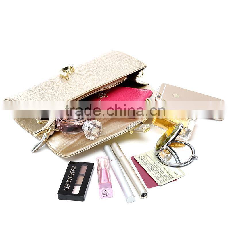 Hotsale Fashion Women Ladies Clutch Evening Bag With Chain Strap Genuine Leather Women Purse