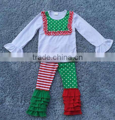wholesale childrens clothing store boya girl boutique clothing sleepwear winter christmas pajamas girl baby clothes sets