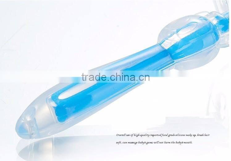 funny silicone baby toothbrush silicone toothbrush teething toothbrush for infant