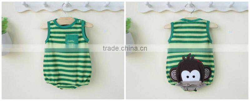 Baby Sleeveless Christmas Style Bodysuits
