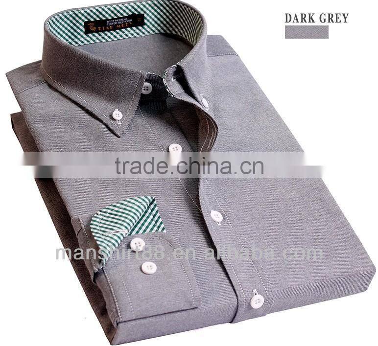 non iron washed button down oxford shirt