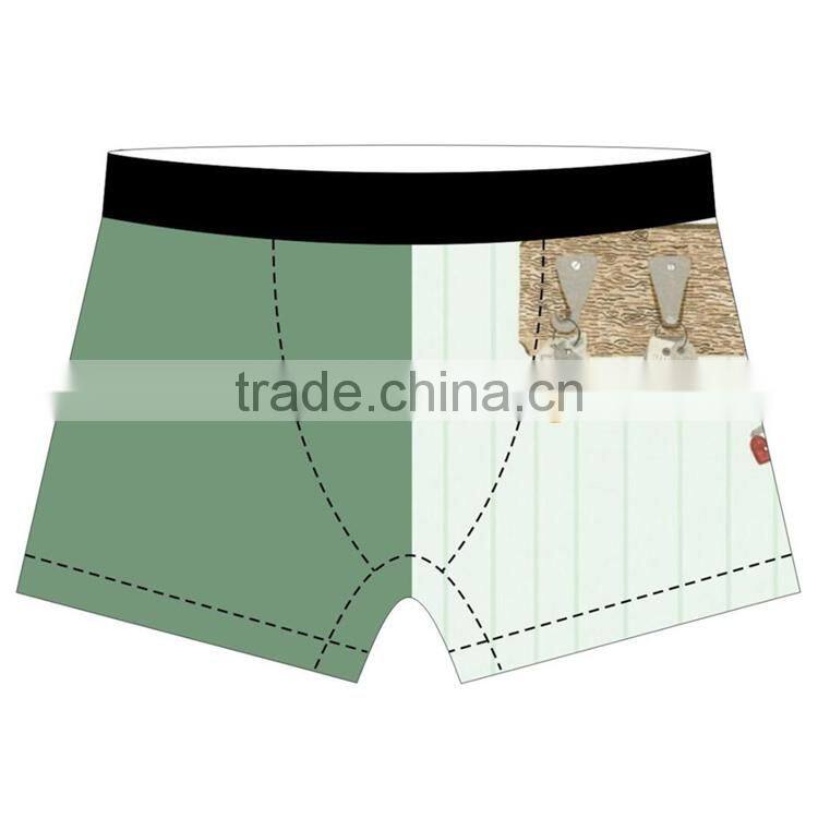 New Design Breathable Men Underwear Polyester With Spandex Sexy Adults Boxer