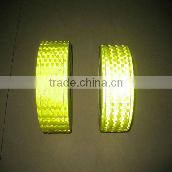 Cheap luminous self adhesive reflective globe pvc tape